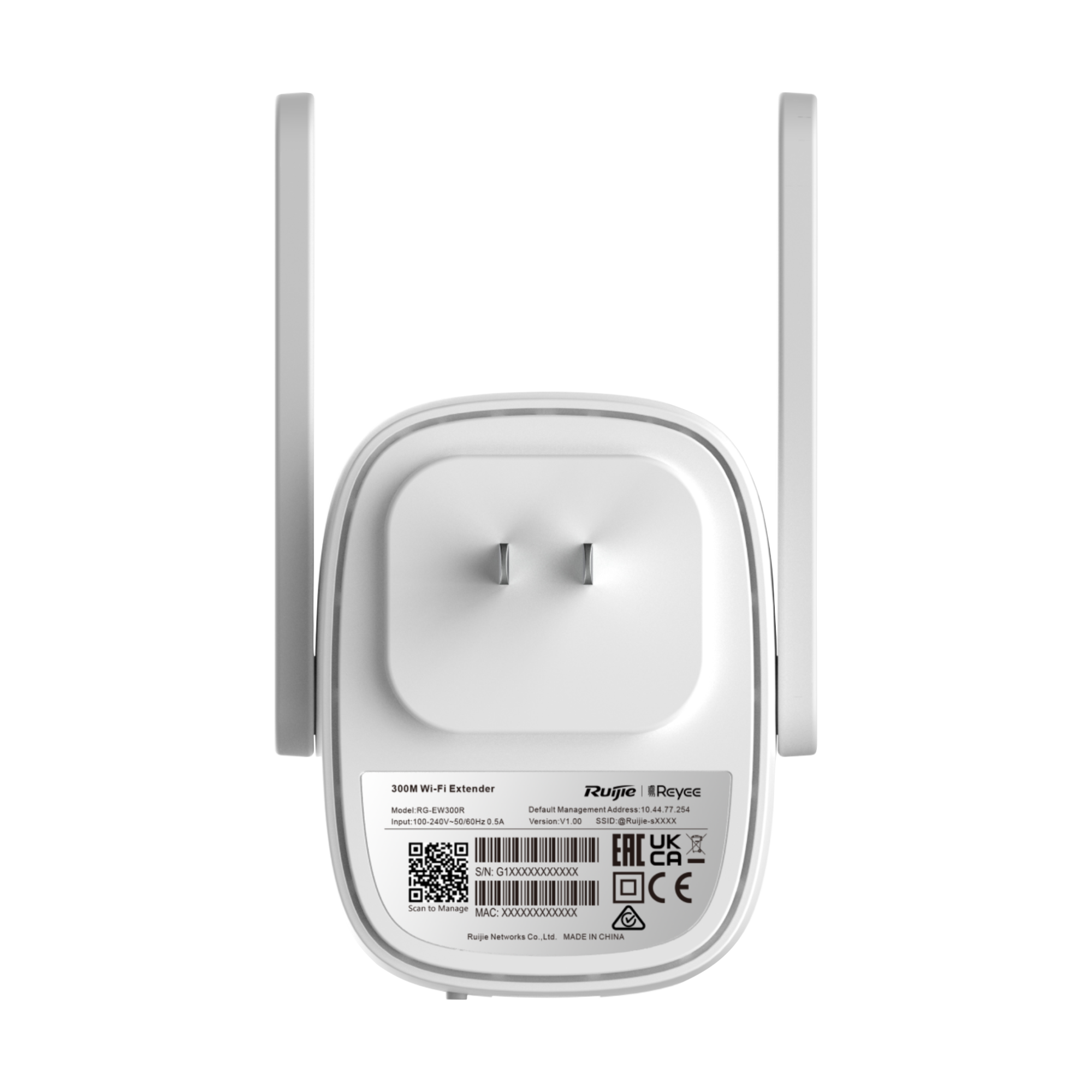 WiFi усилитель Reyee RG-EW300R (RG-EW300R)