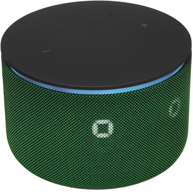 Колонки Яндекс.Станция Мини 3 Про на YaGPT, Green, 18Вт, 90Hz-16kHz, LED, Wi-Fi, Zigbee, USB-C (YNDX-00059GRN)