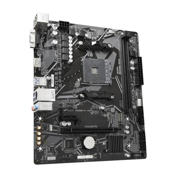 Материнская плата Gigabyte A520M K V2 (A520M K V2 1.0/A520M K V2 1.1)