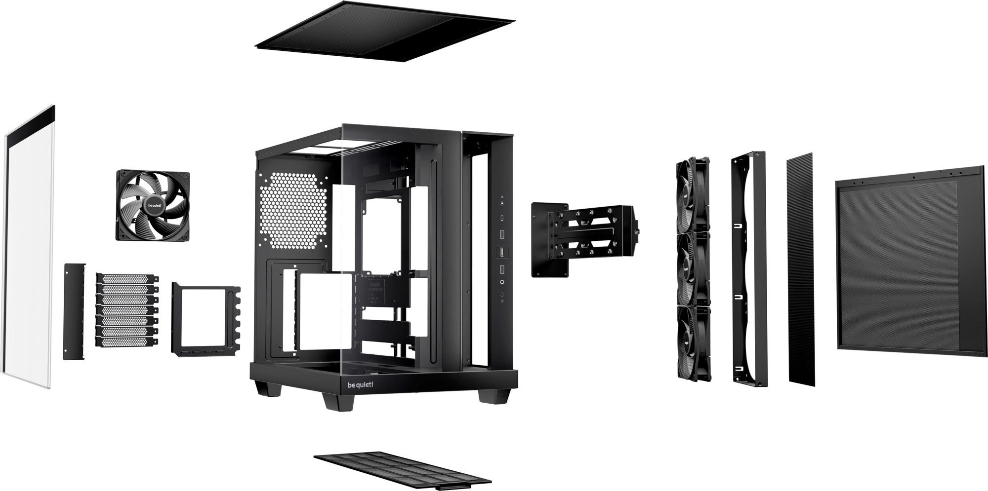 Компьютерный корпус Bequiet! Light Base 500 Black (BGW83)