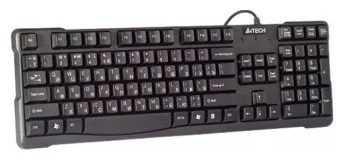 Клавиатура A4tech KR-750 USB, Black, закругленные клавиши (KR-750)