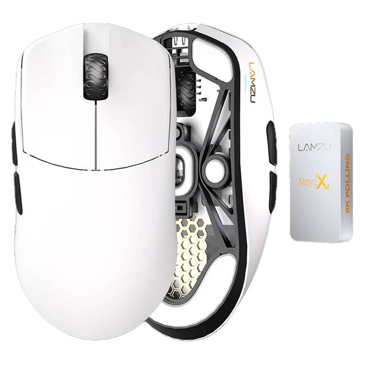 Мышь Lamzu Maya X, White (6975637430091)