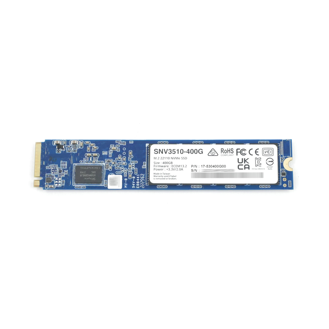 Твердотельный накопитель SSD Synology SNV3510-400G (SNV3510-400G) Твердотельный накопитель SSD Synology SNV3510-400G (SNV3510-400G)
