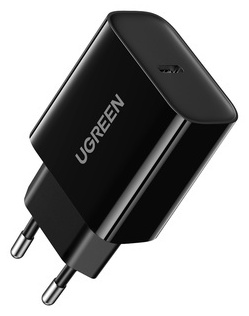 Зарядное устройство UGREEN CD137 PD Fast Charger EU (Black) (10191)
