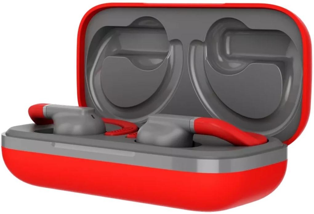 Наушники Canyon headset OnRun 11 Sport, Red (CNS-TWS11R)