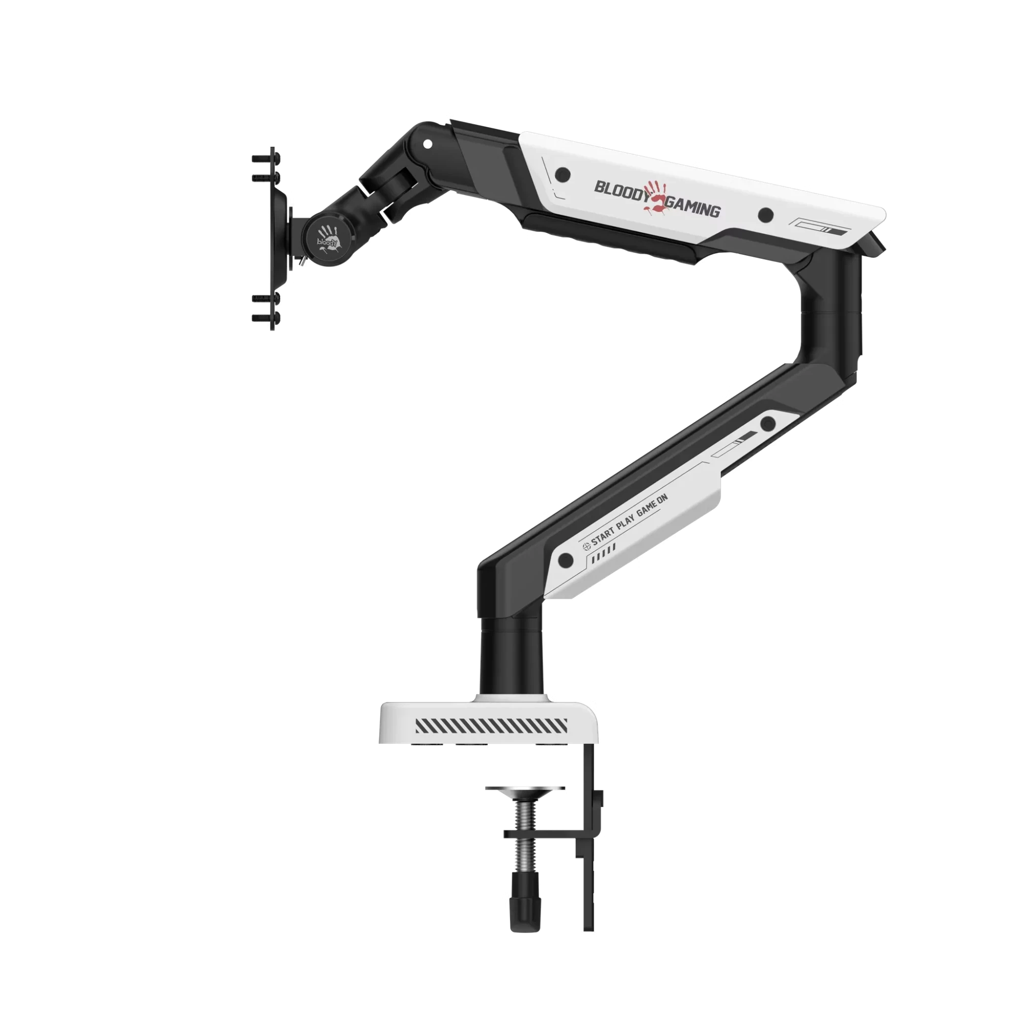 Настольное крепление для монитора A4Tech Bloody DM-8, 17"-39", до 9кг,Sports White (DM-8/SPORTS WHITE)