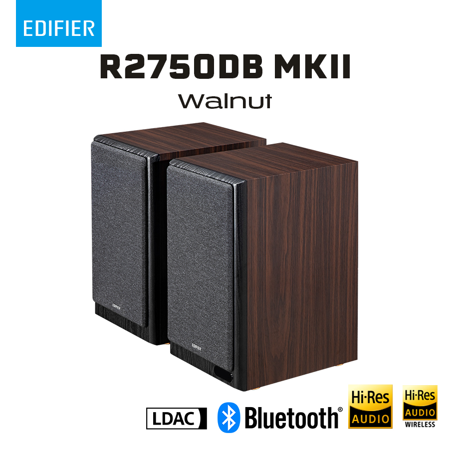 Акустическая система Bluetooth Edifier R2750DB MKII Walnut (R2750DB MKII Walnut)