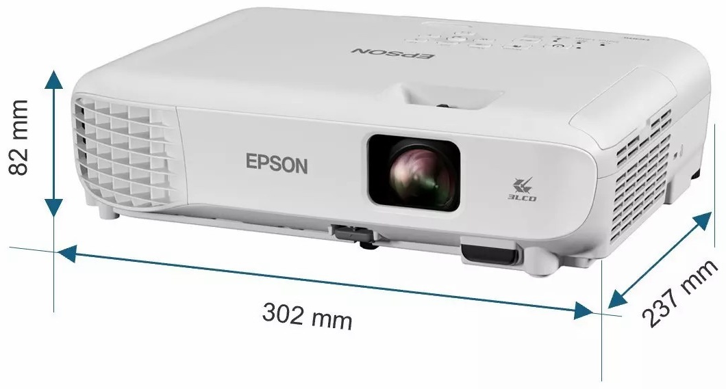 Проектор Epson EB-W53 USB, HDMI (V11HB57042)
