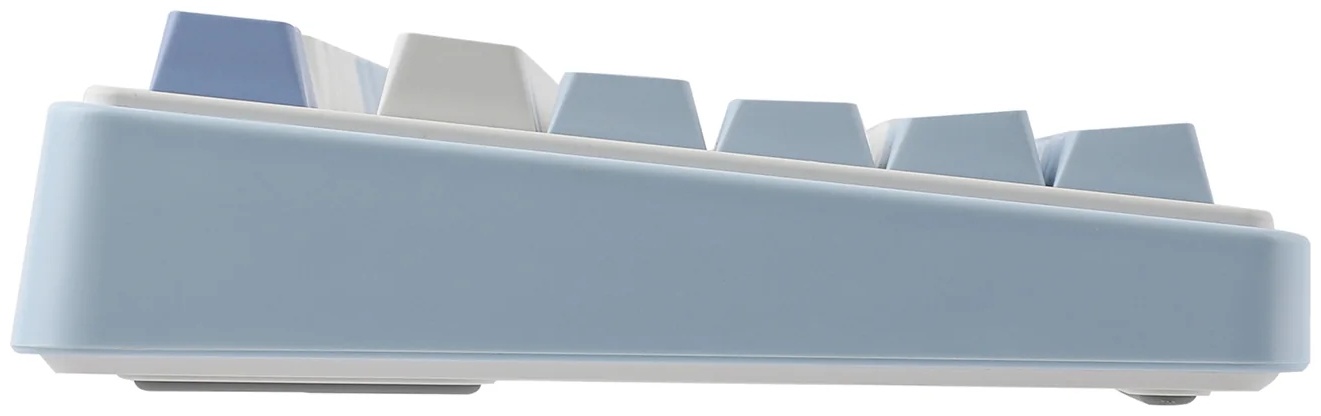 Клавиатура AULA F75, Gray Wood V3 (F75 White+Blue+Purple)