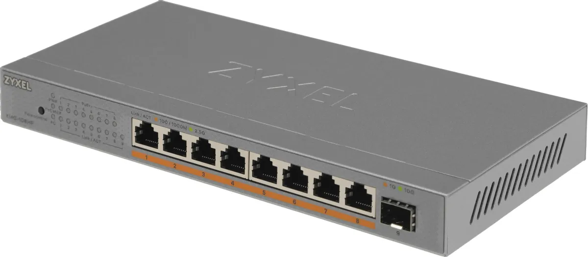Коммутатор Zyxel XMG-108HP (XMG-108HP-EU0101F)