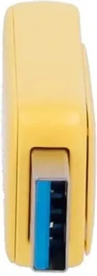 USB флеш-накопитель 128GB Hikvision, USB 3.0, yellow (HS-USB-M210S/128G/U3)