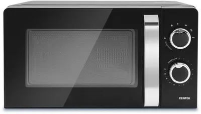 Микроволновая печь Centek CT-1575, 20л, 700Вт, соло, Black (CT-1575)