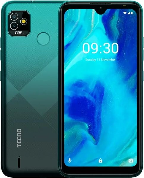 Смартфон Tecno POP 5, 2/32GB, Ice Lake Green (BD2P ICE LAKE GREEN 2/32GB)