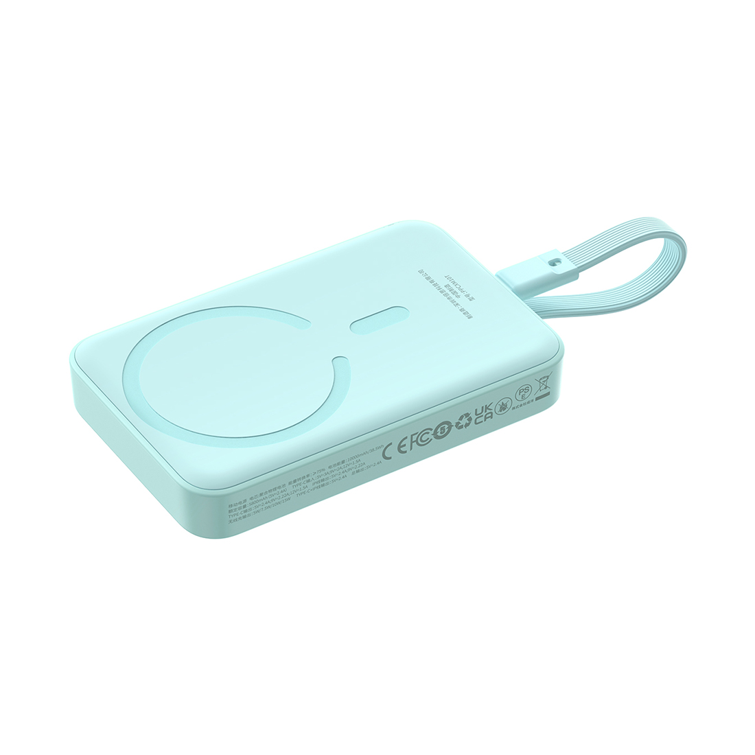 Портативный внешний аккумулятор Baseus Magnetic Mini, 10000mAh 30W - Blue (P1002210B333-00)