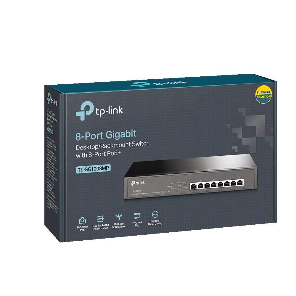 Коммутатор TP-Link TL-SG1008MP V4.0 (TL-SG1008MP (UN) V4.0) Коммутатор TP-Link TL-SG1008MP V4.0 (TL-SG1008MP (UN) V4.0)