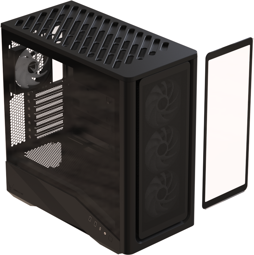 Компьютерный корпус Formula V Air Power G9 DUO PA (Air Power G9 DUO PA Black)