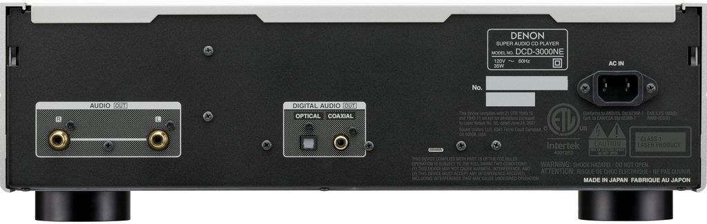 CD-проигрыватель DENON DCD-3000NE СЕРЕБРО (DCD3000NESPE2/S)