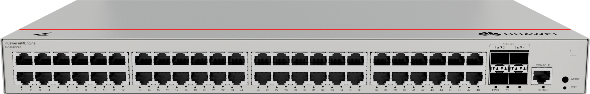 Коммутатор Huawei S220-48P4X  (S220-48P4X) Коммутатор Huawei S220-48P4X  (S220-48P4X)