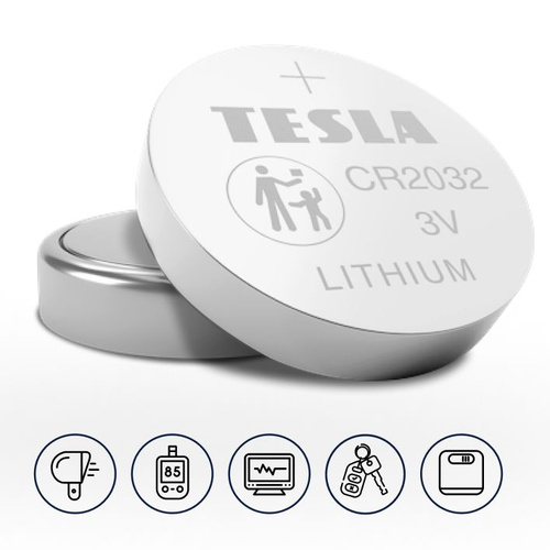 Батарейки TESLA BATTERIES CR 2032 2 PCS (CR 2032 2 PCS)