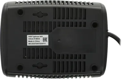 Стабилизатор напряжения Defender AVR Typhoon 600 -200Вт (99032)