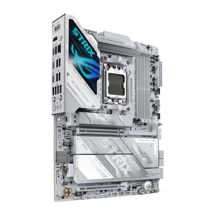 Материнская плата ASUS ROG STRIX X870E-A GAMING WIFI7 NEO, Белая (ROG STRIX X870E-A GAMING WIFI7 NEO)