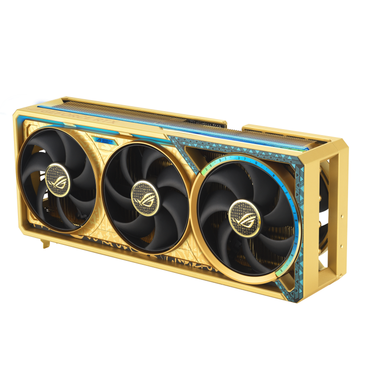 Видеокарта Asus ROG Astral GeForce RTX 5080 Dhahab CORE OC Edition (ROG-ASTRAL-RTX5080-O16G-DHAHAB-CORE)