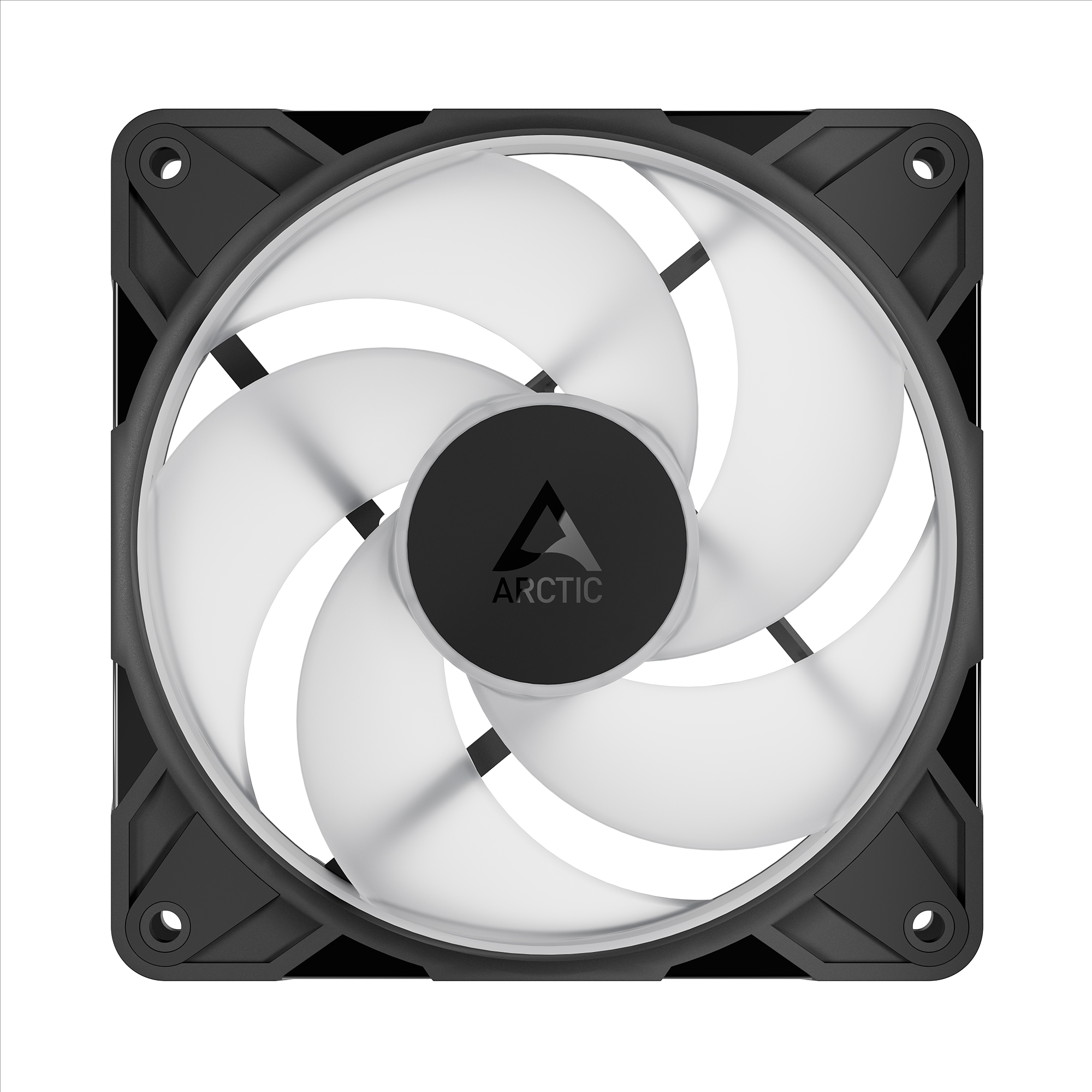 Кулер для корпуса ARCTIC P12 Pro Reverse A-RGB, Black (ACFAN00322A)