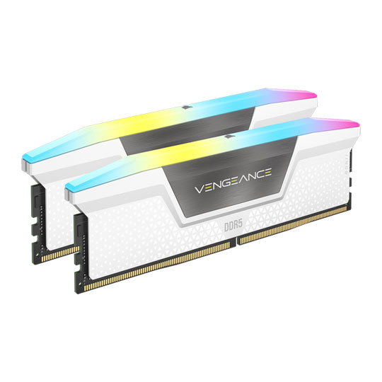  Оперативная память DIMM DDR5 32 GB kit Corsair Vengeance RGB (CMH32GX5M2E6000Z36W)