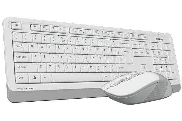 Клавиатура + мышь A4Tech Fstyler FG1010S, White, (FG1010S/ WHITE)