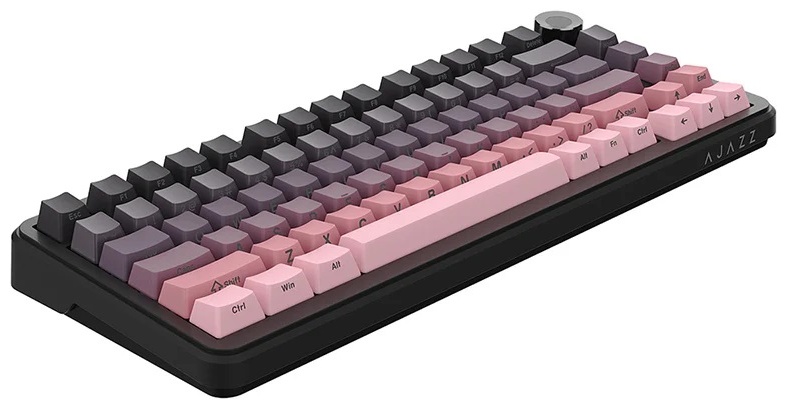 Клавиатура Ajazz AK820 Max, Magnetic Switch - Gradient Pink (AK820/MAX/Magnetic/Pink)