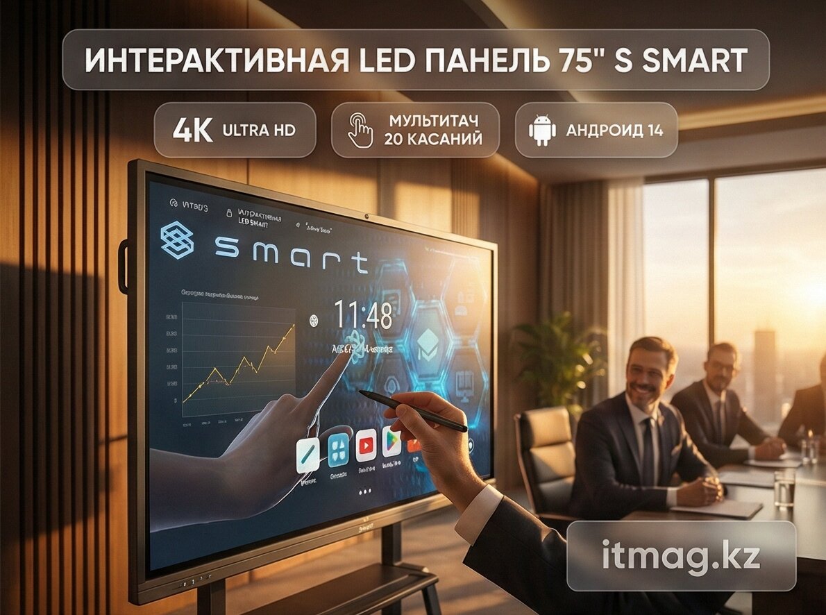 Интерактивная LED панель 75" S SMART (IK75R14WC)