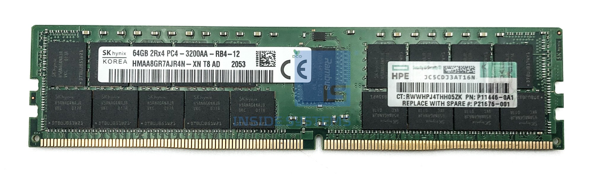 Оперативная память HP Enterprise 64GB (1x64Gb) Smart Memory Kit ()