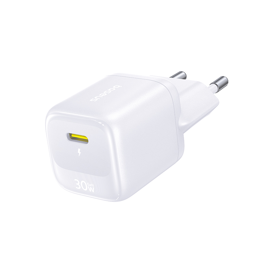 Адаптер питания Baseus FN22 1C 30W EU Moon White (E0123101)
