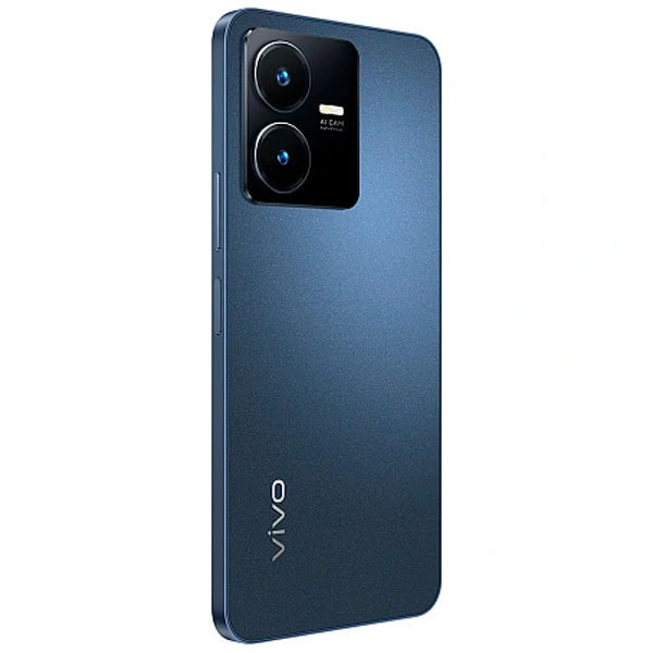 Смартфон vivo Y22, 4/64GB, Starlit Blue (V2207 СИНИЙ КОСМОС/КӨК ҒАРЫШ)