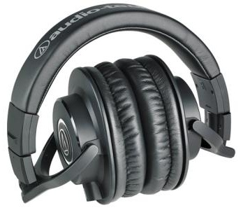 Наушники Audio-Technica ATH-M40X, 3m, Black (ATH-M40X)