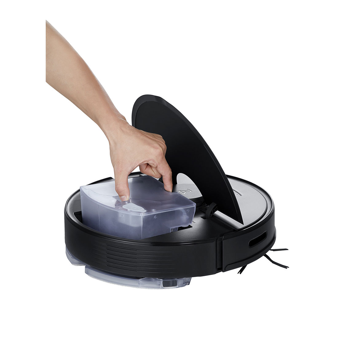 Робот-пылесос Roborock Q7 Max с зарядной базой (CDZ12RR/CDZ11RR) Черный (Q380RR)