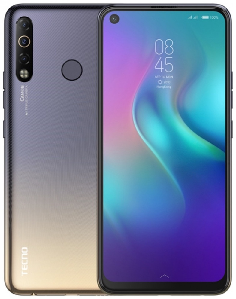 Смартфон Tecno Camon 12 Air, 3/32GB, Alpenglow Gold (CC6 ALPENGLOW GOLD 3/32GB)