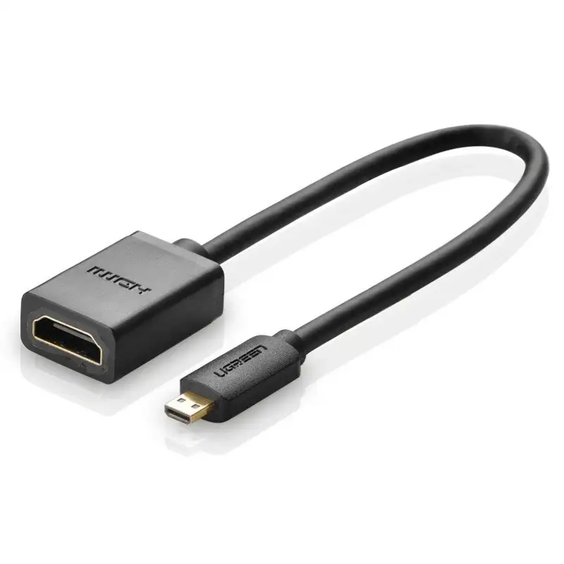 Кабель-переходник  UGREEN HDMI(f) - micro HDMI(m) (20134) 