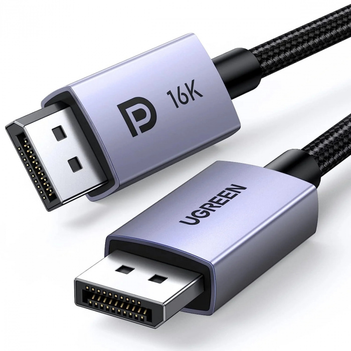 Кабель Ugreen DP118 DisplayPort 16K Cable 2m 15384 (15384)
