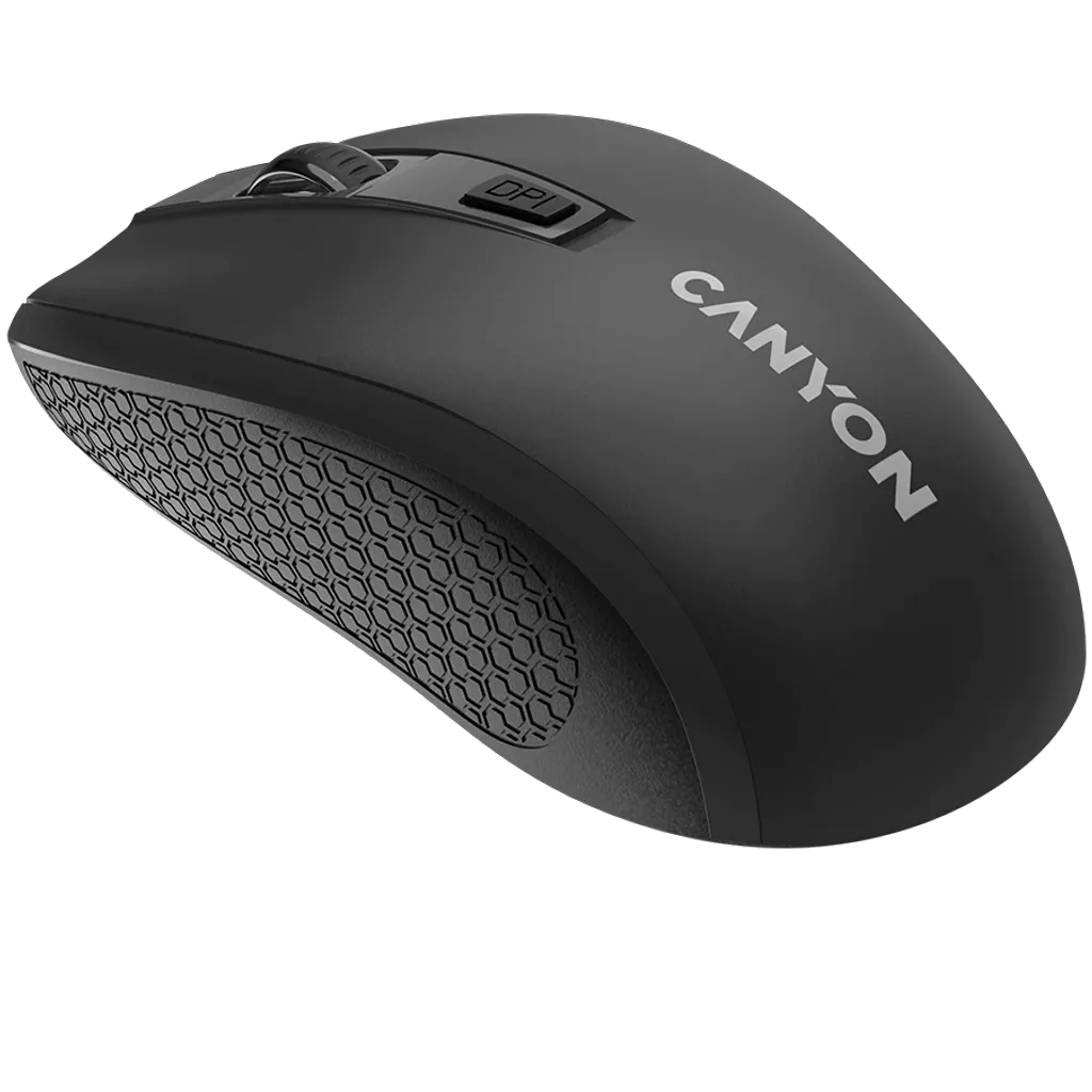 Мышь CANYON MW-7, black (CNE-CMSW07B)