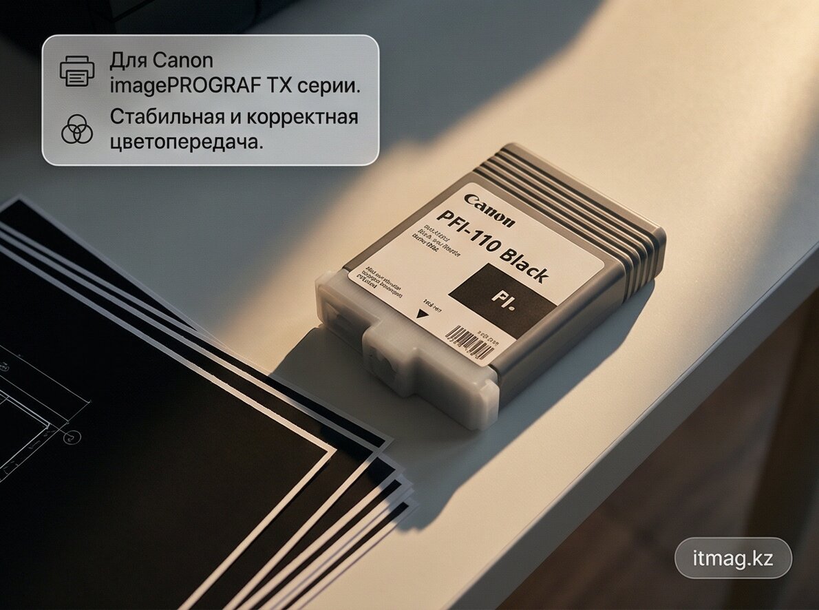 Чернильный картридж Canon PFI-110 Black (2364C001)