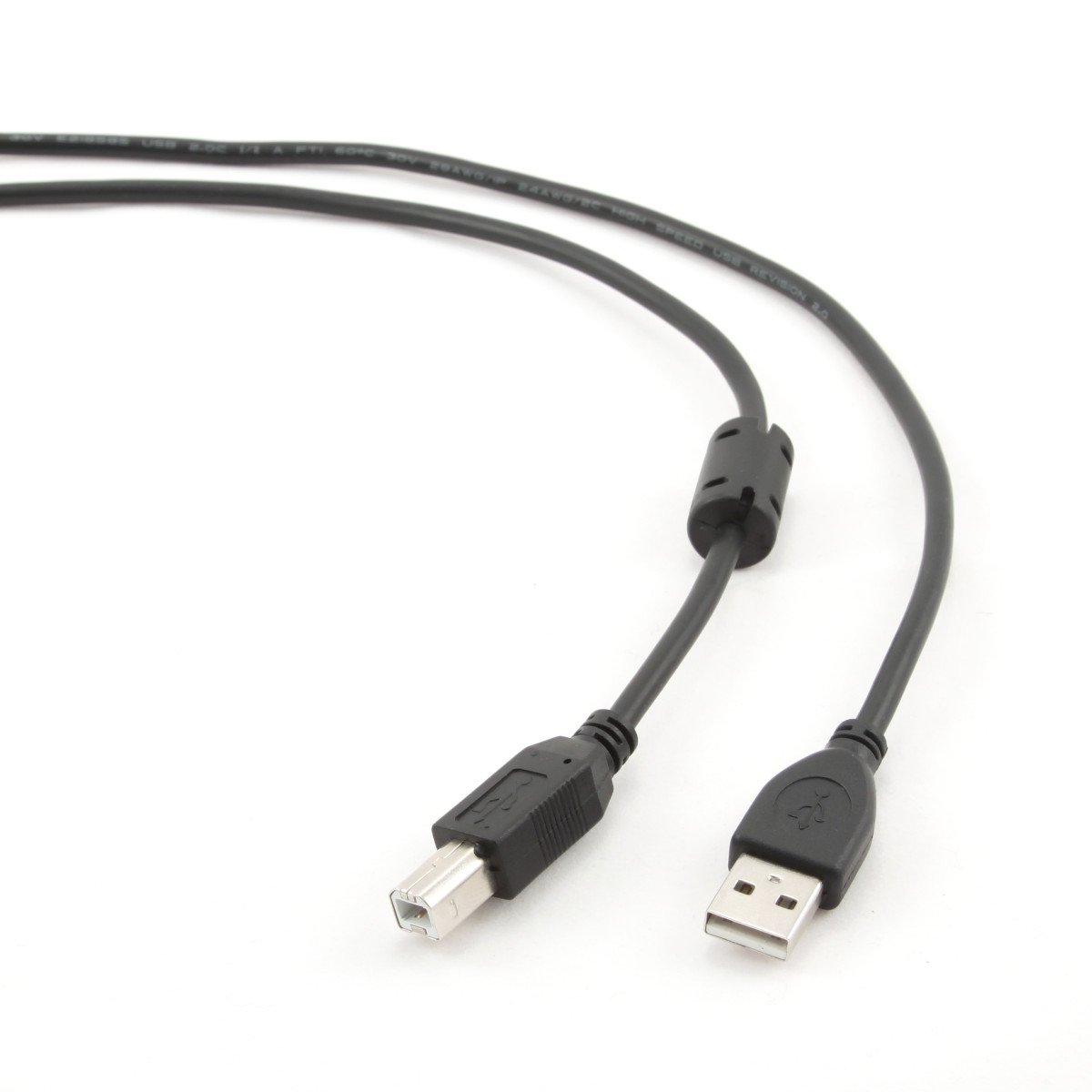 Кабель USB, Cablexpert 3м, Черный (CCP-USB2-AMBM-10)