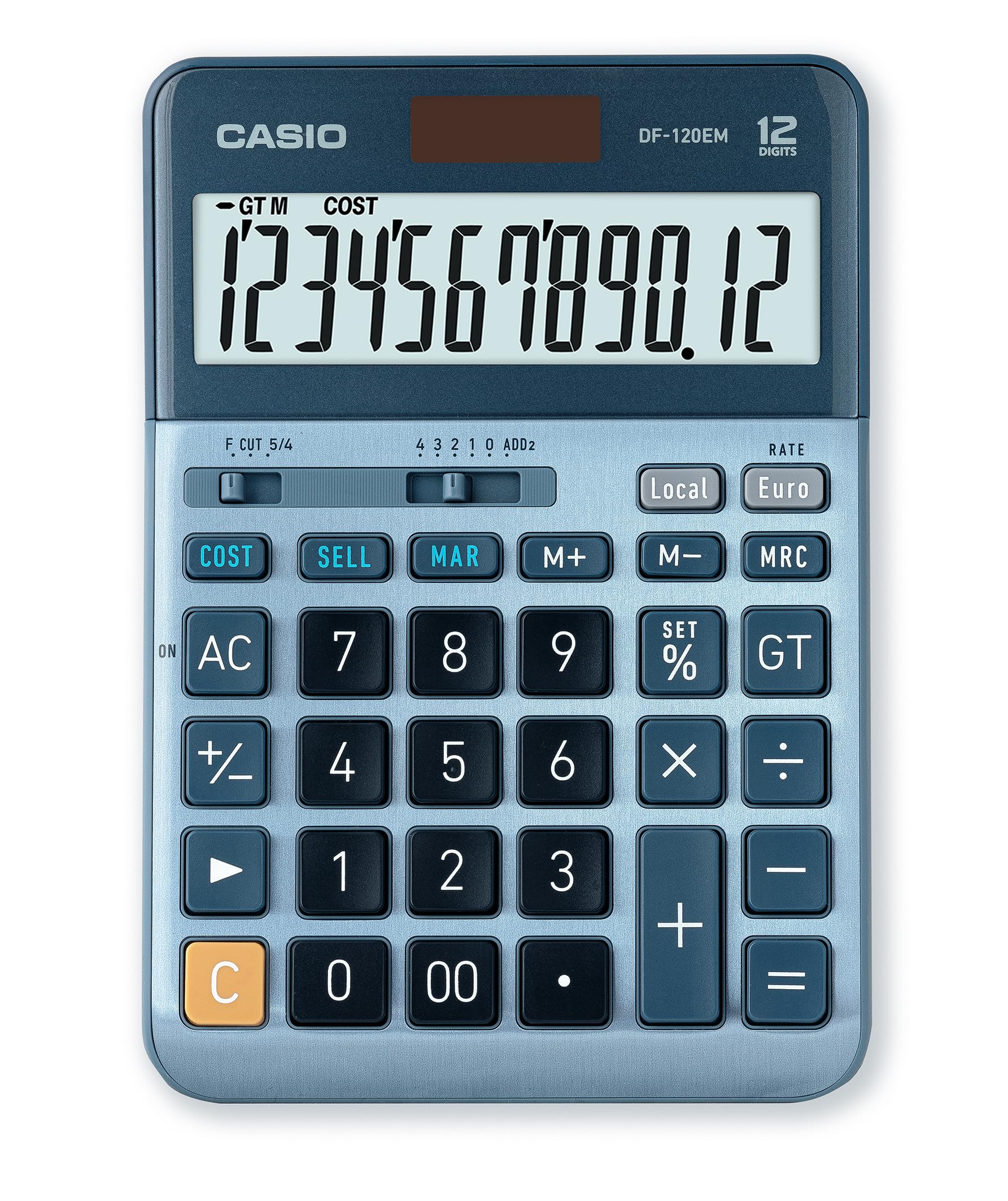 Калькулятор настольный CASIO DF-120EM-W-EP (DF-120EM-W-EP)