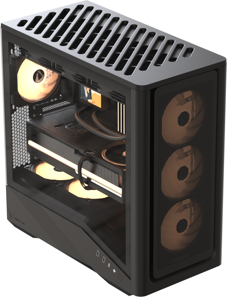 Компьютерный корпус Formula V Air Power G9 DUO PA (Air Power G9 DUO PA Black)