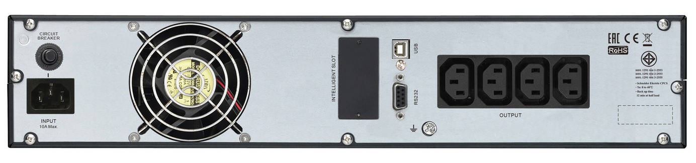 Источник бесперебойного питания Schneider Electric Easy UPS SRVS2KRIRK (SRVS2KRIRK)