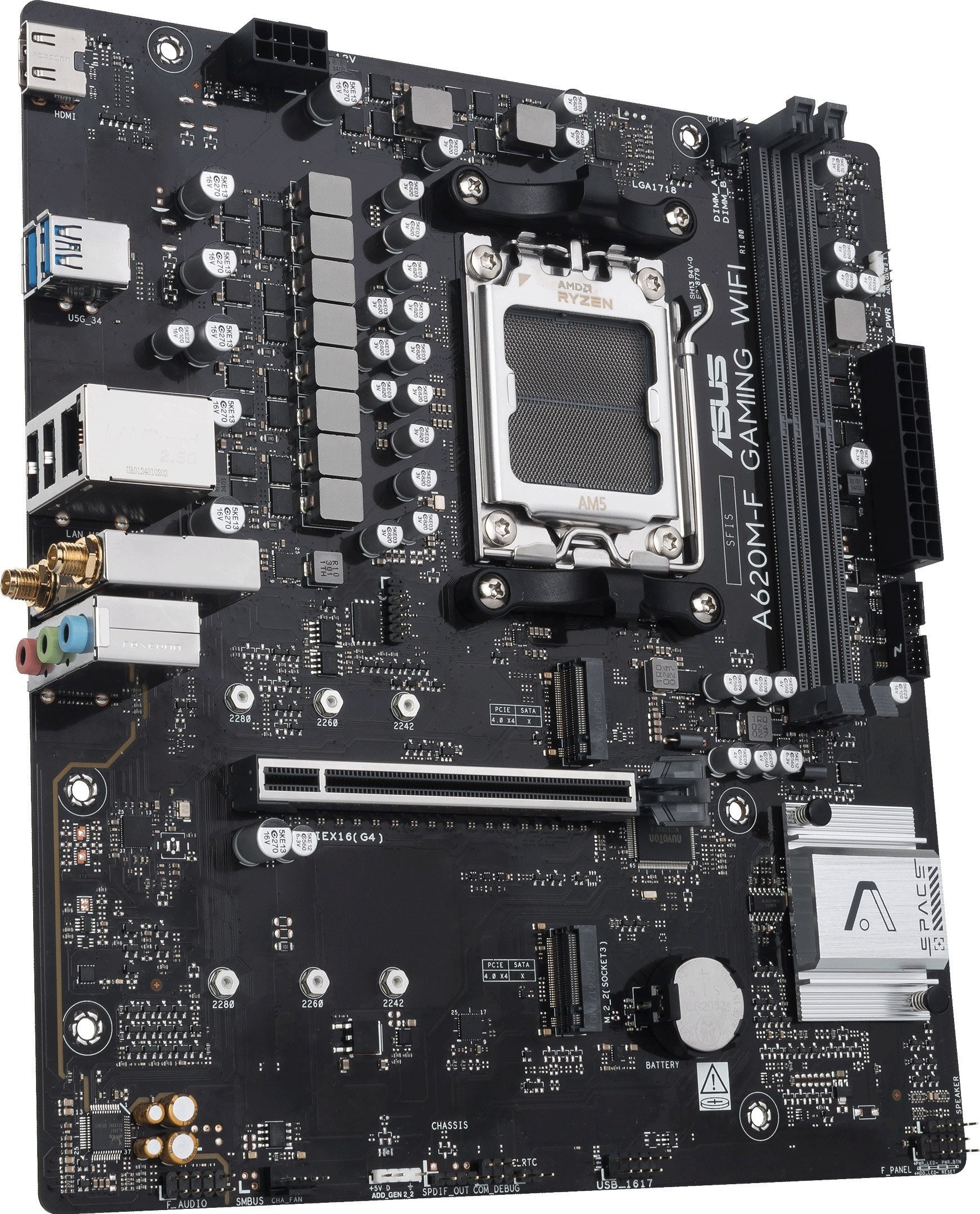 Материнская плата ASUS A620M-F GAMING WIFI (A620M-F GAMING WIFI)