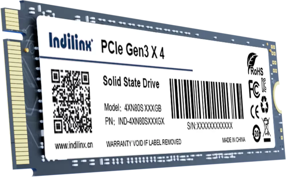 Твердотельный накопитель SSD Indilinx, 256Gb, M.2 2280, Gen3x4 (IND-4XN80S256GX)