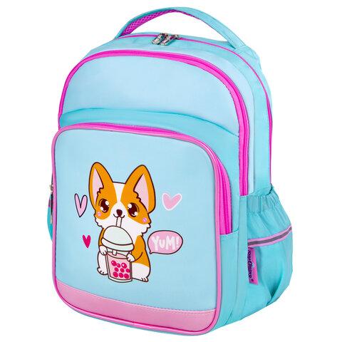 Рюкзак ЮНЛАНДИЯ Corgi, Turquoise-Pink (270679)