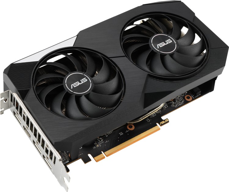 Видеокарта ASUS Dual Radeon RX 6600 XT OC Edition (DUAL-RX6600XT-O8G)