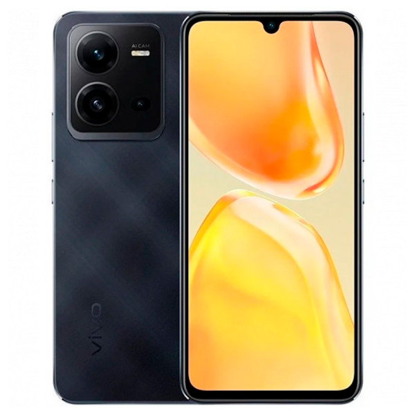 Смартфон vivo V25, 8/256GB, Diamond Black (V2202 ЧЕРНЫЙ БРИЛЛИАНТ/ҚАРА ГАУҺАРТАС)